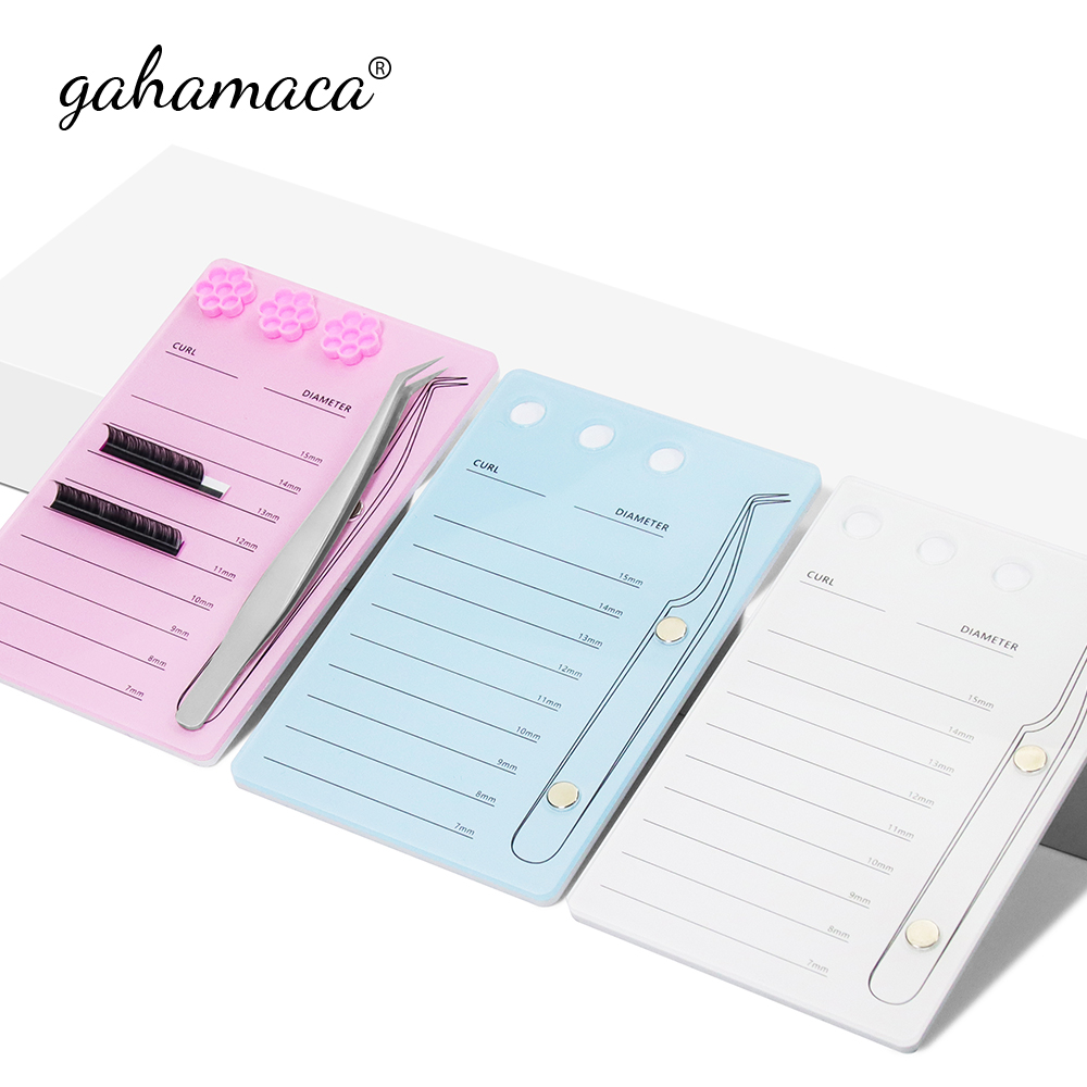 Eyelash Extension Jakarta - GAHAMACA-لوحة حامل الرموش الاكريليك ، لوحة
