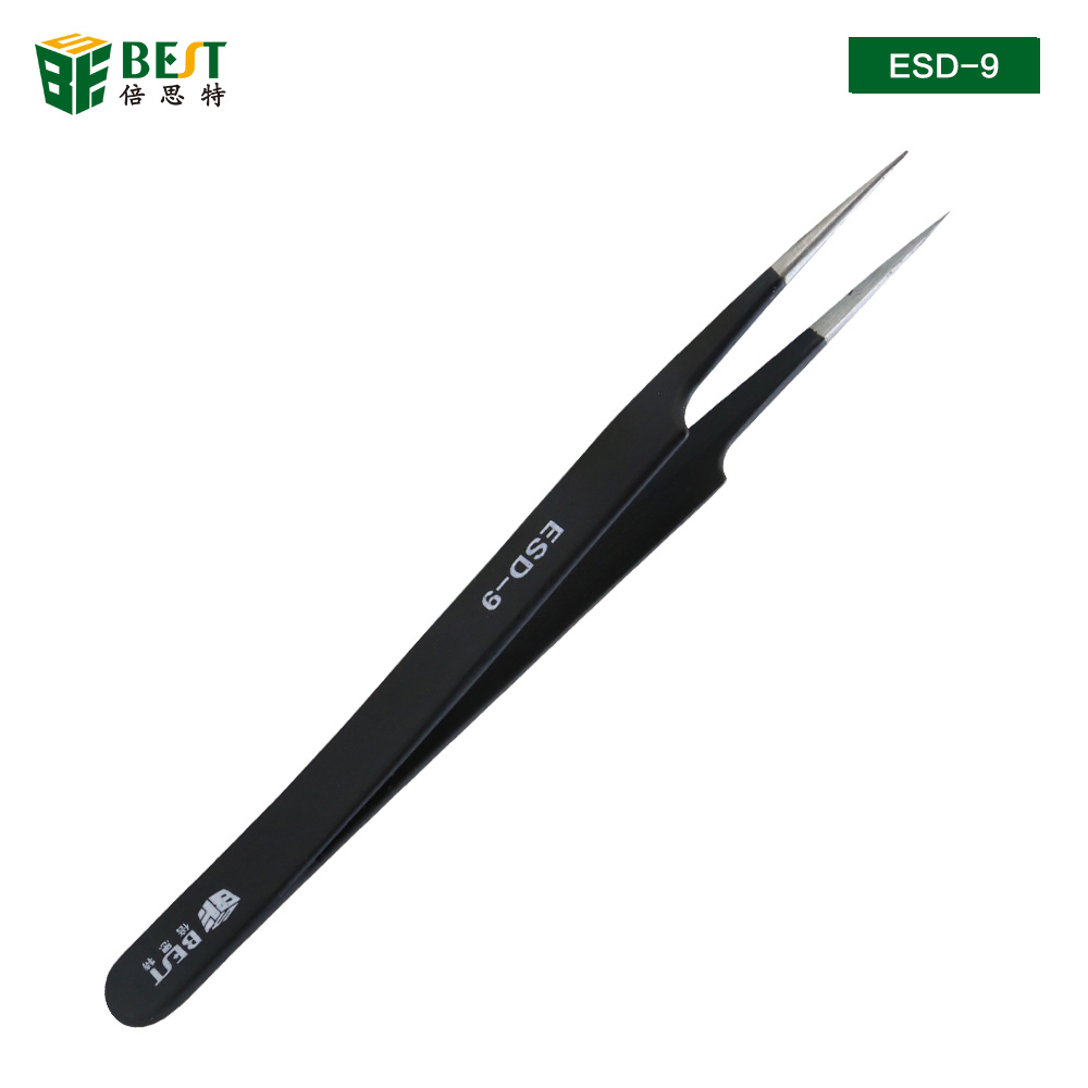 Eyelash Extension In Chinese - BST-ESD-9 ملاقط مضادة للكهرباء الساكنة مجموعة
