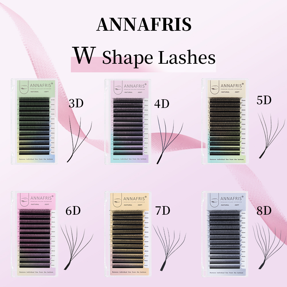 Eyelash Extension Yy - ANNAFRIS مروحة حجم مسبقة الصنع YY