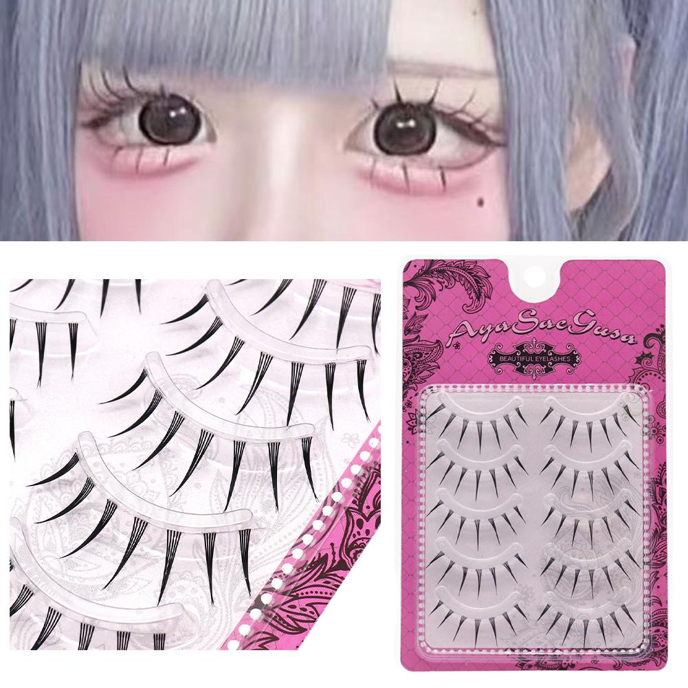 Eyelash Extension Japanese Style - 5 أزواج من الرموش الاصطناعية على