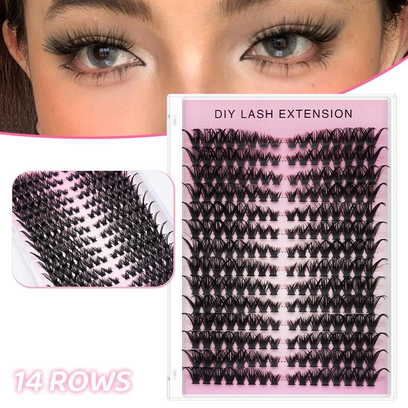 Eyelash Extension Volume - 20 قطعة من الرموش الصناعية الفردية