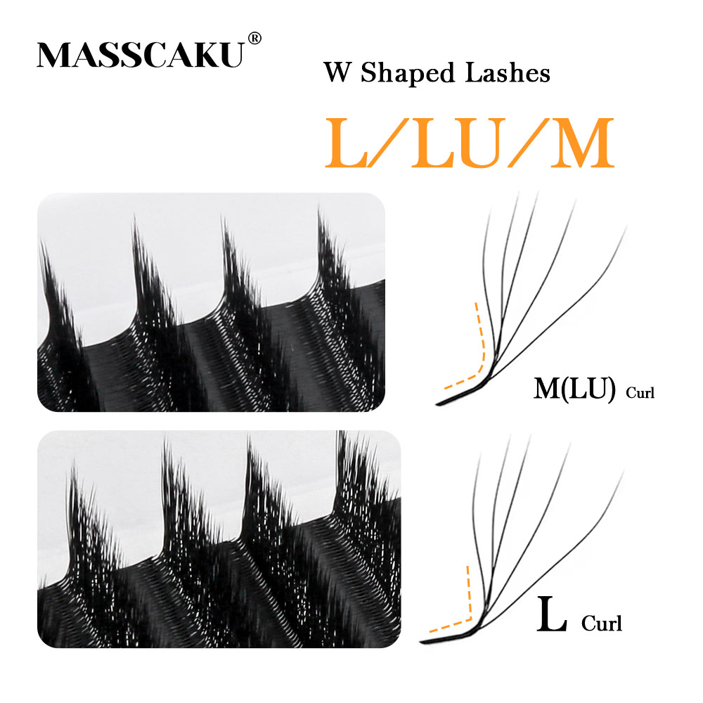 Eyelash Extension Yy - MASSCAKU L LU M Curl YY/W