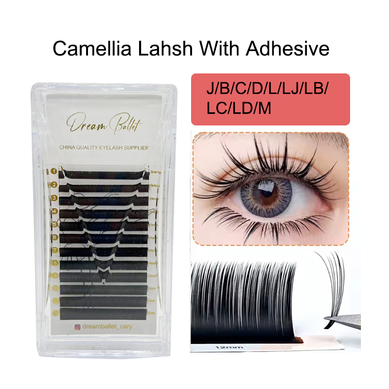 Eyelash Extension Volume - رموش كاميليا من دريم باليت مع