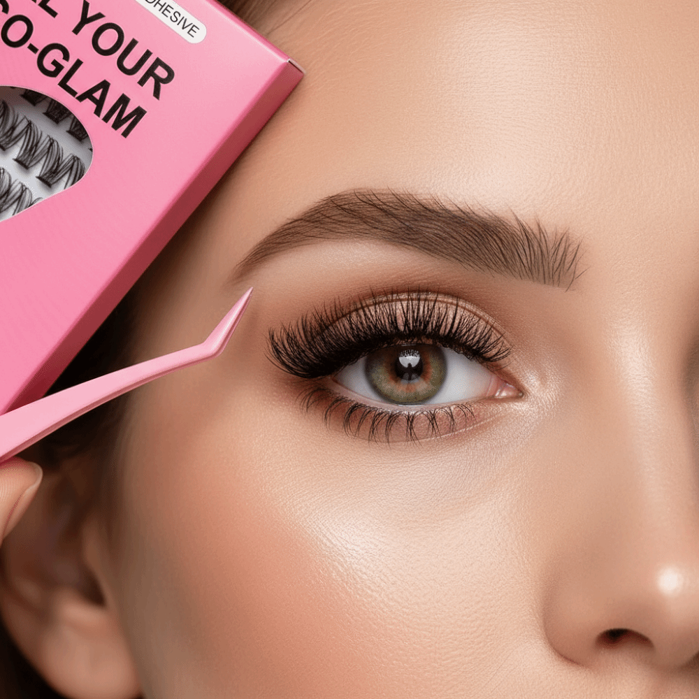 Eyelash Extension Jakarta - طقم تمديد الرموش بمظهر طبيعي للتركيب