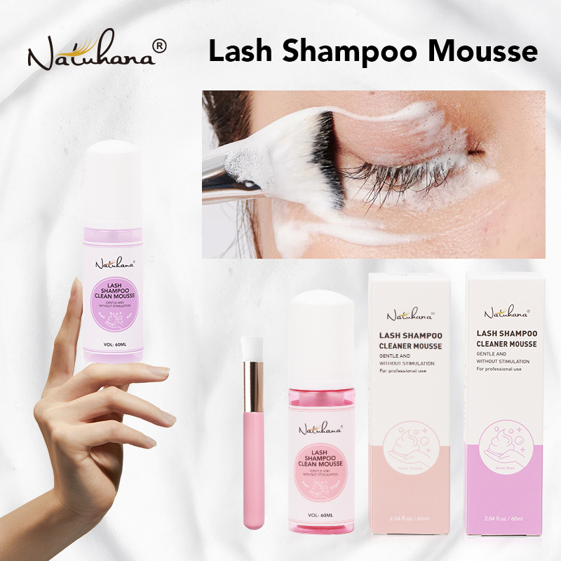 Eyelash Extension London - Natuhana 60 مللي رمش تمديد شامبو