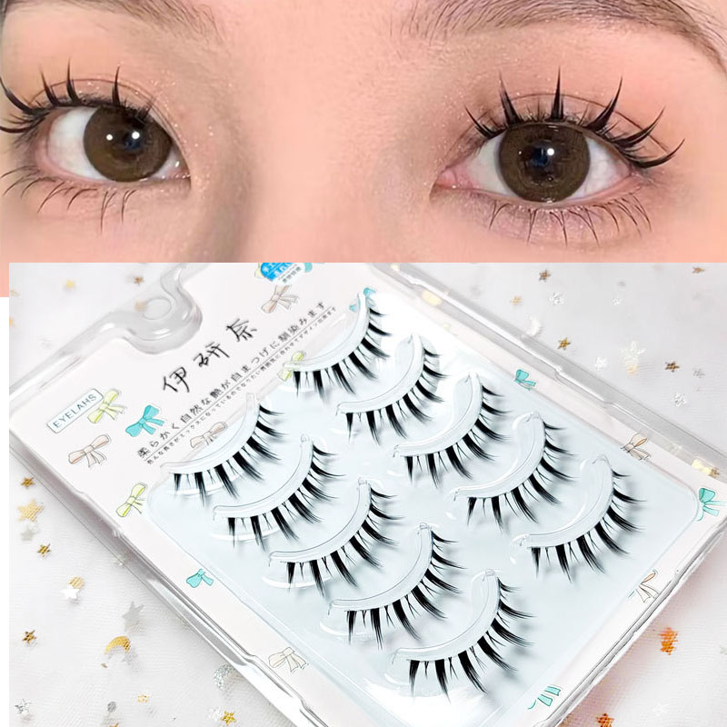 Eyelash Extension Japanese Style - نمط جديد 5 أزواج النساء الطبيعية