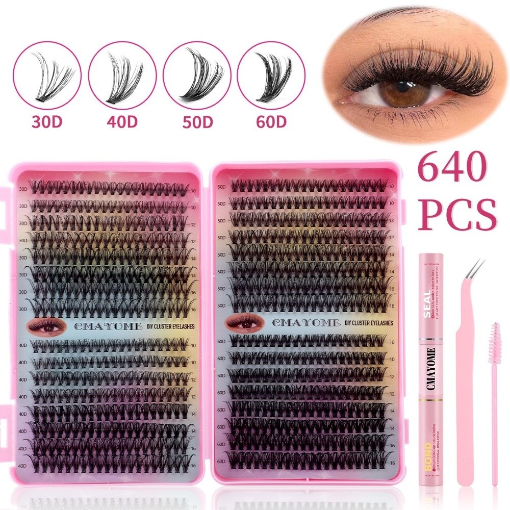 Eyelash Extension Volume - مجموعة تمديد الرموش الصناعية ذات المظهر