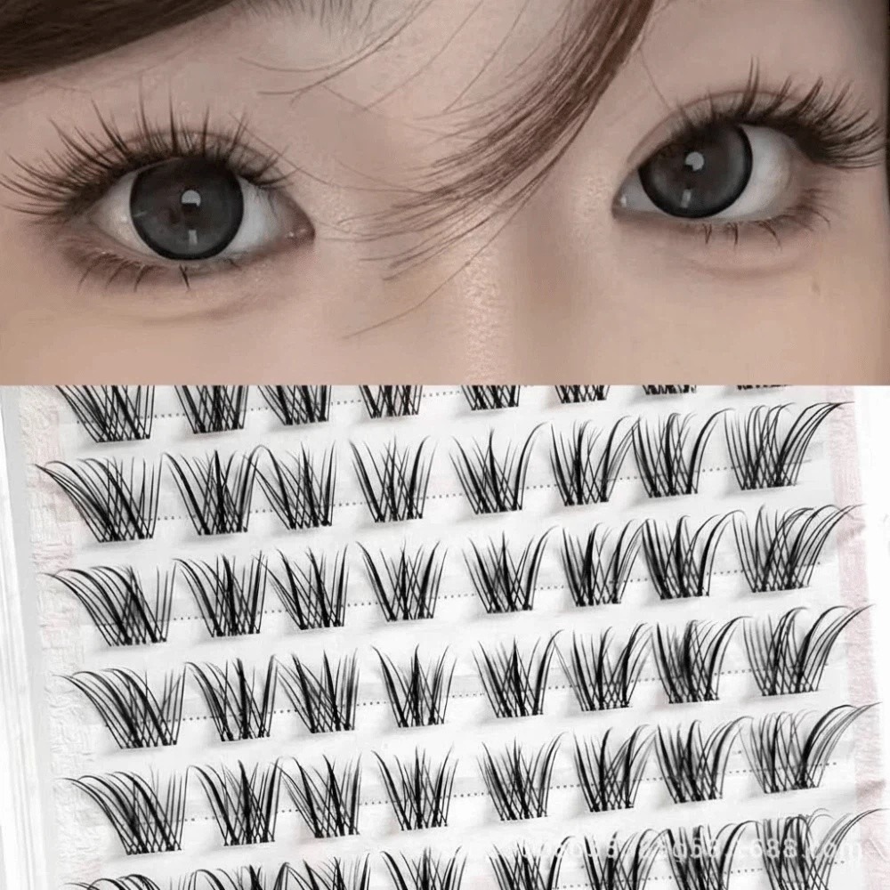 Eyelash Extension In Chinese - رموش صناعية كاملة يدوية الصنع بأسلوب