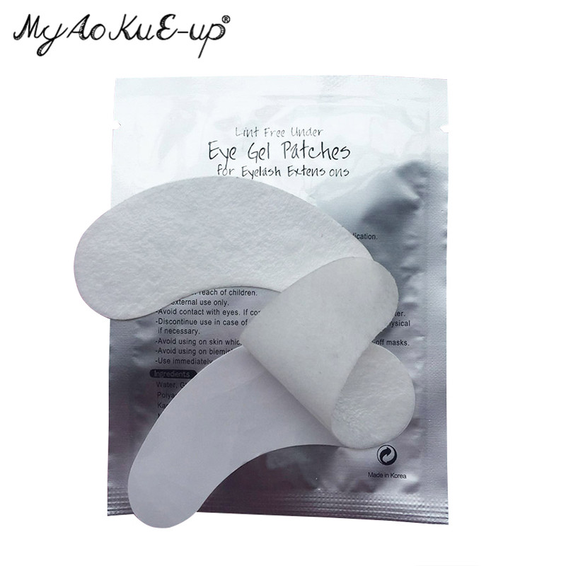 رقع ورقية لوصلات الرموش ، أدوا - مراجعة Under Eye Gel وسعره