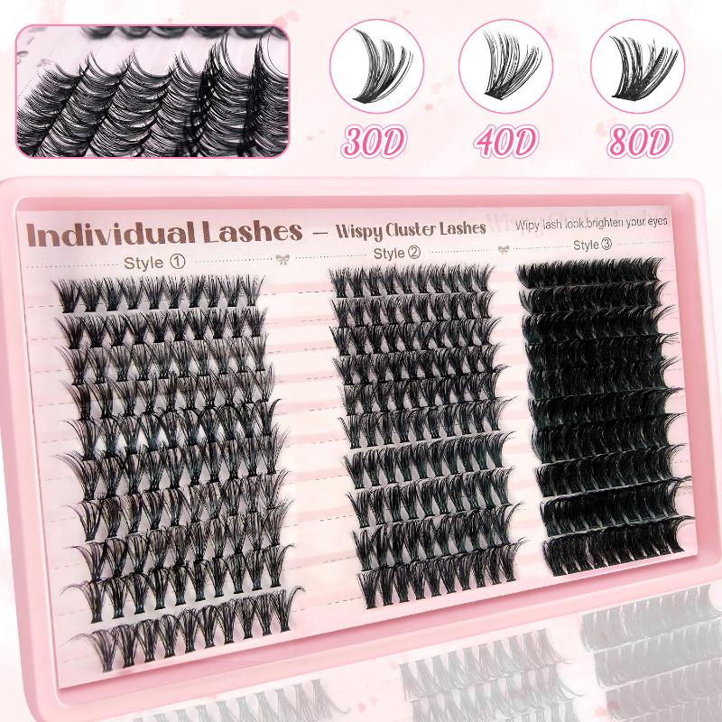 رموش صناعية كثيفة 30/40/80D، ر - مراجعة Eyelash Extension Volume وسعره