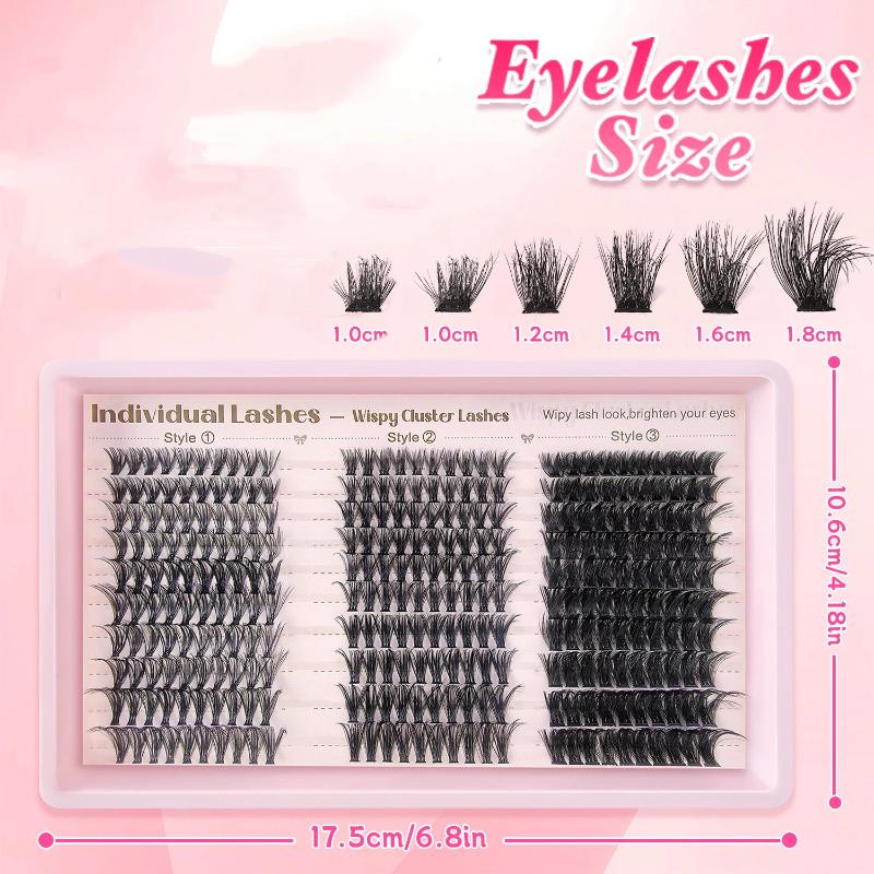طقم تمديد الرموش DIY مع رموش ف - مراجعة Eyelash Extension Volume وسعره