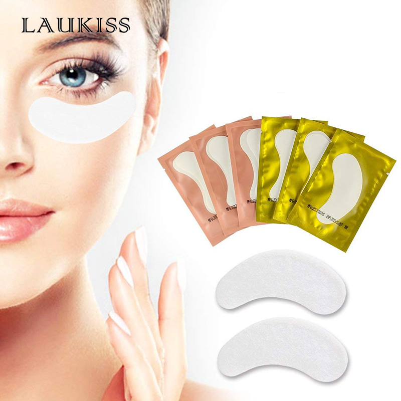 Laukiss 50/100/200Pairs رمش ال - مراجعة Under Eye Gel وسعره