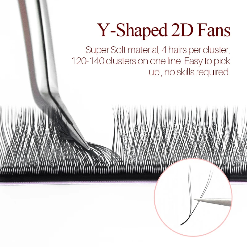 رموش سونغ YY شكل أسود بني أزرق - مراجعة Eyelash Extension Yy وسعره