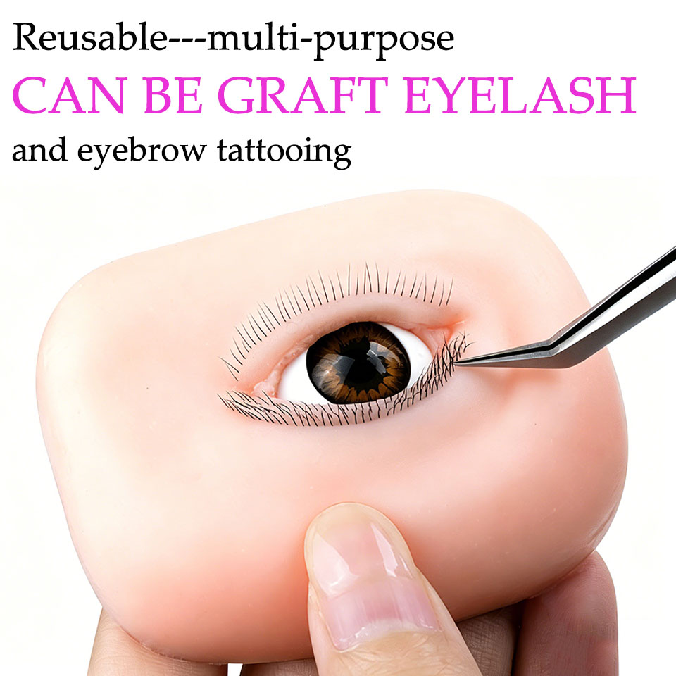 رأس مانيكان جديد للتدريب على ت - مراجعة Eyelash Extension Open Eye وسعره
