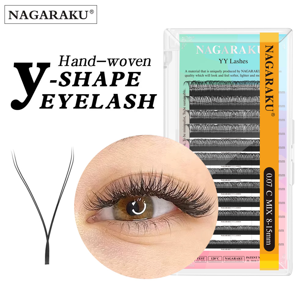 وصلة رموش فاخرة منسوجة يدويًا  - مراجعة Eyelash Extension Yy وسعره