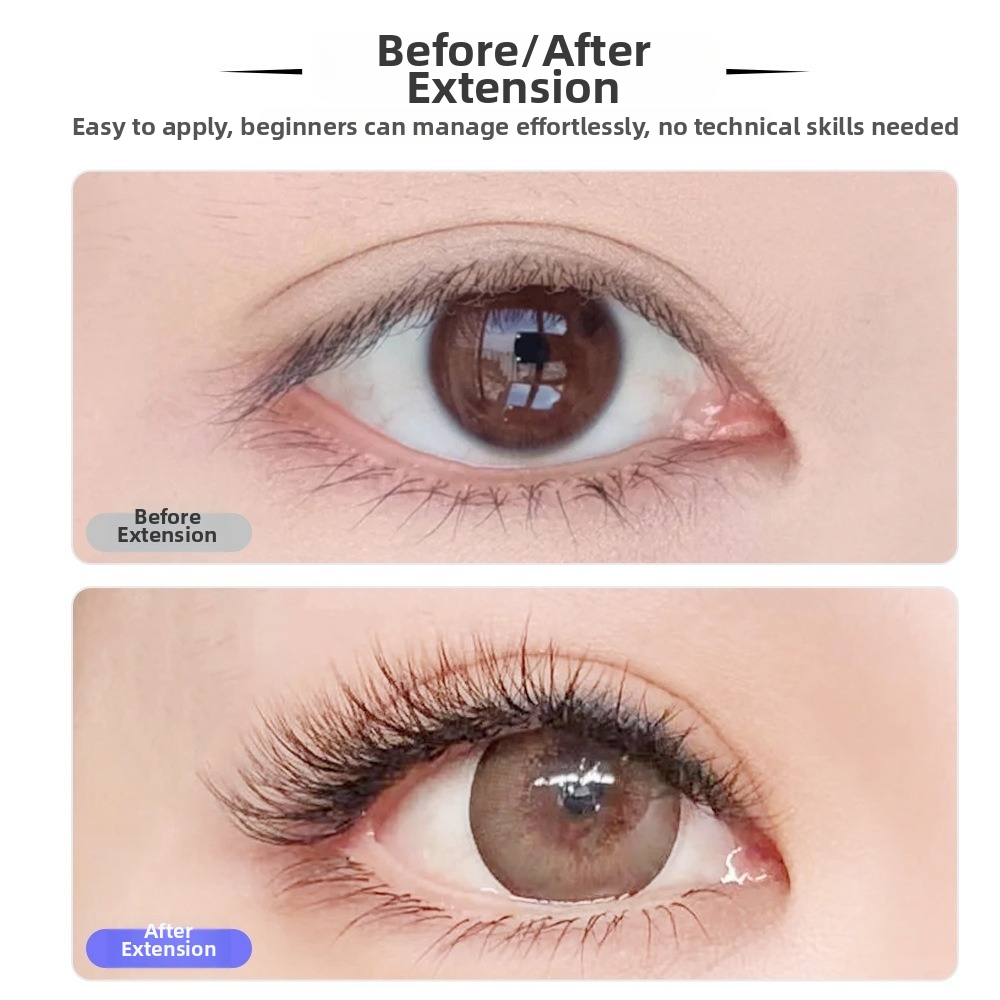 رموش صناعية جديدة ثلاثية ورباع - مراجعة Eyelash Extension Volume وسعره