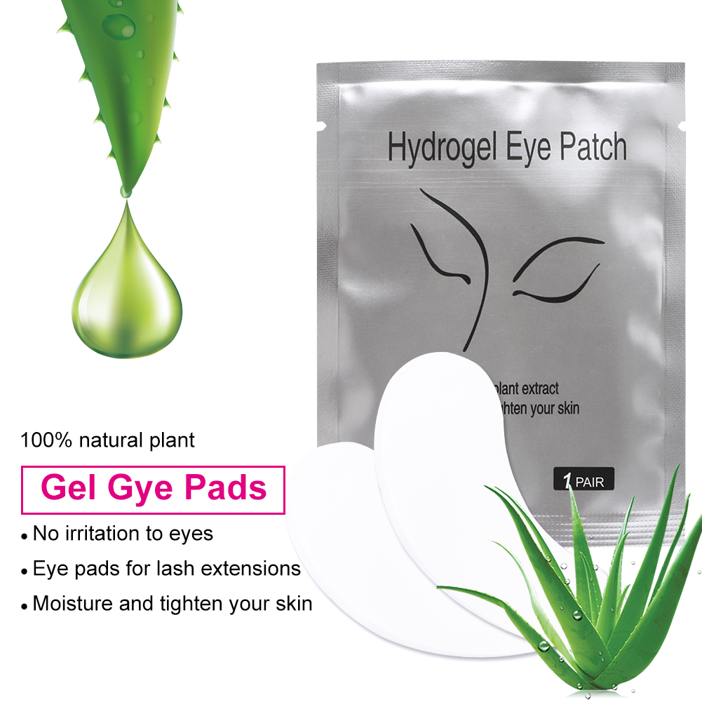 50/100 Pairs العين بقع ل تمديد - مراجعة Under Eye Gel وسعره