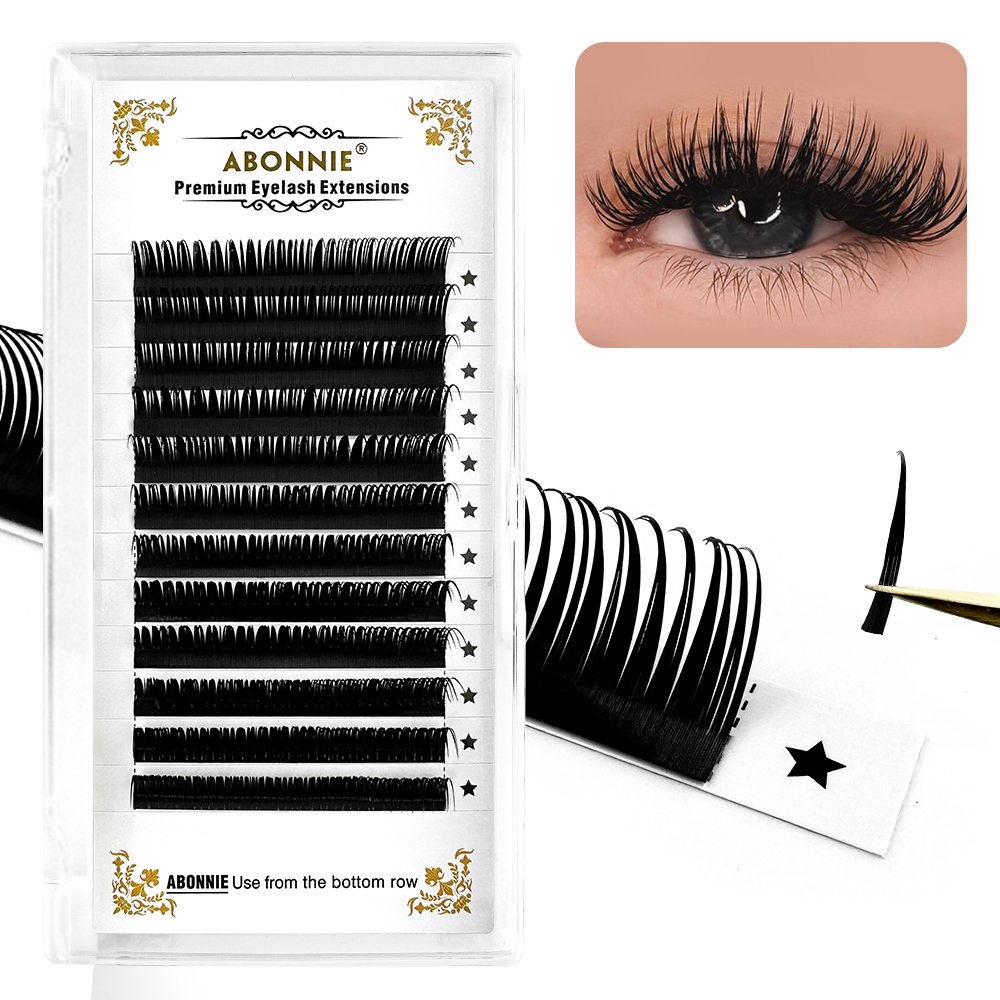 Abonnie Wet Spikes Lashes Exte - مراجعة Eyelash Extensions Classic وسعره