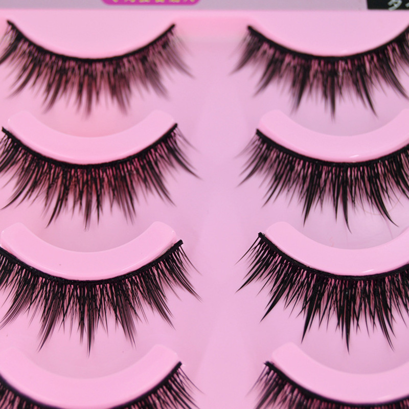 5 أزواج من الرموش الصناعية الط - مراجعة Eyelash Extension Japanese Style وسعره