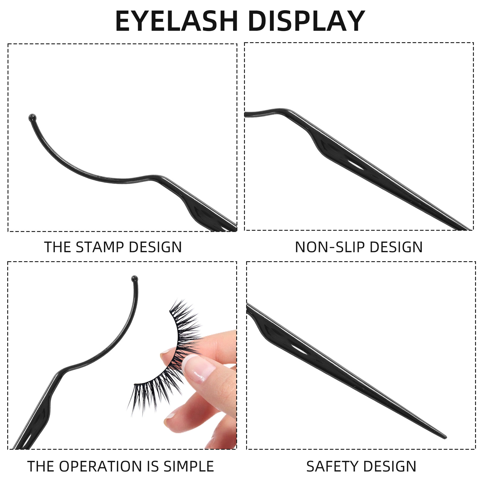 10 قطع من أدوات تجربة الرموش ا - مراجعة Eyelash Extension Model وسعره