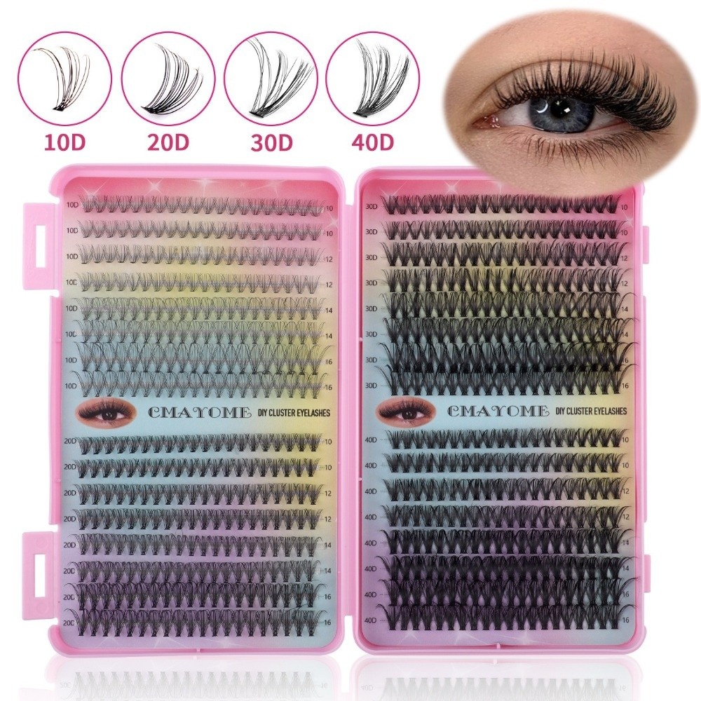 مجموعة رموش صناعية طبيعية المظ - مراجعة Eyelash Extension Volume وسعره