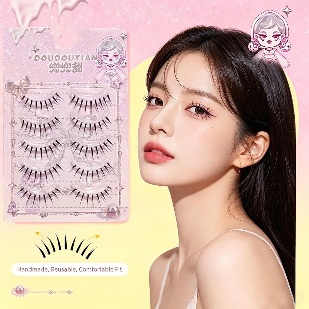 5 أزواج من الرموش الصناعية الط - مراجعة Eyelash Extension Japanese Style وسعره