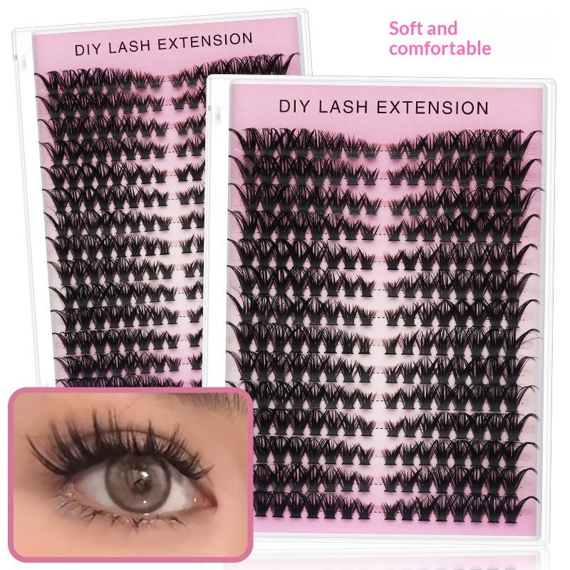 20 قطعة من الرموش الصناعية الف - مراجعة Eyelash Extension Volume وسعره