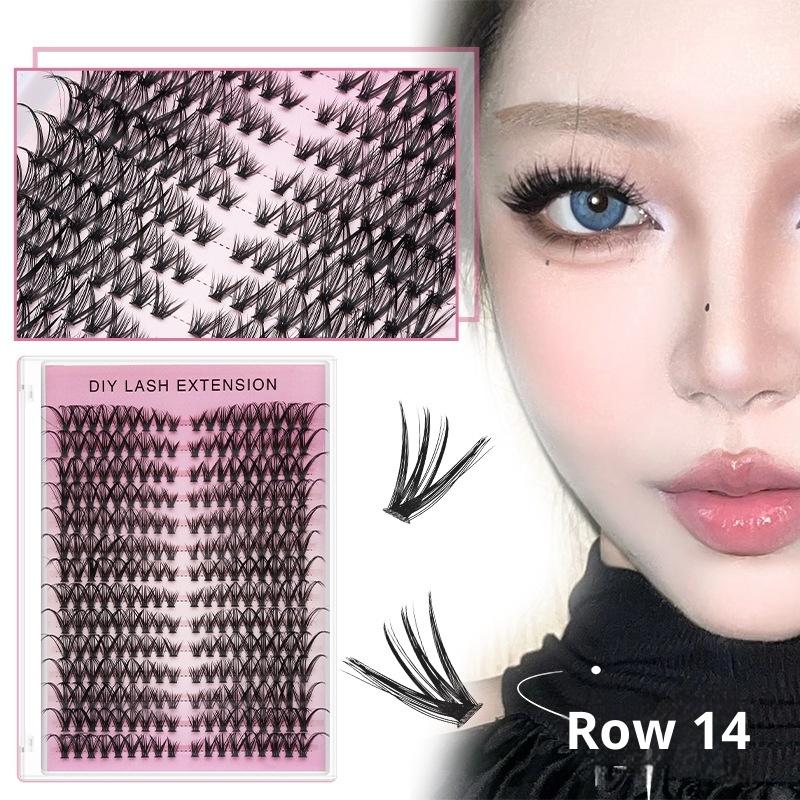 20 قطعة من الرموش الصناعية الف - مراجعة Eyelash Extension Volume وسعره