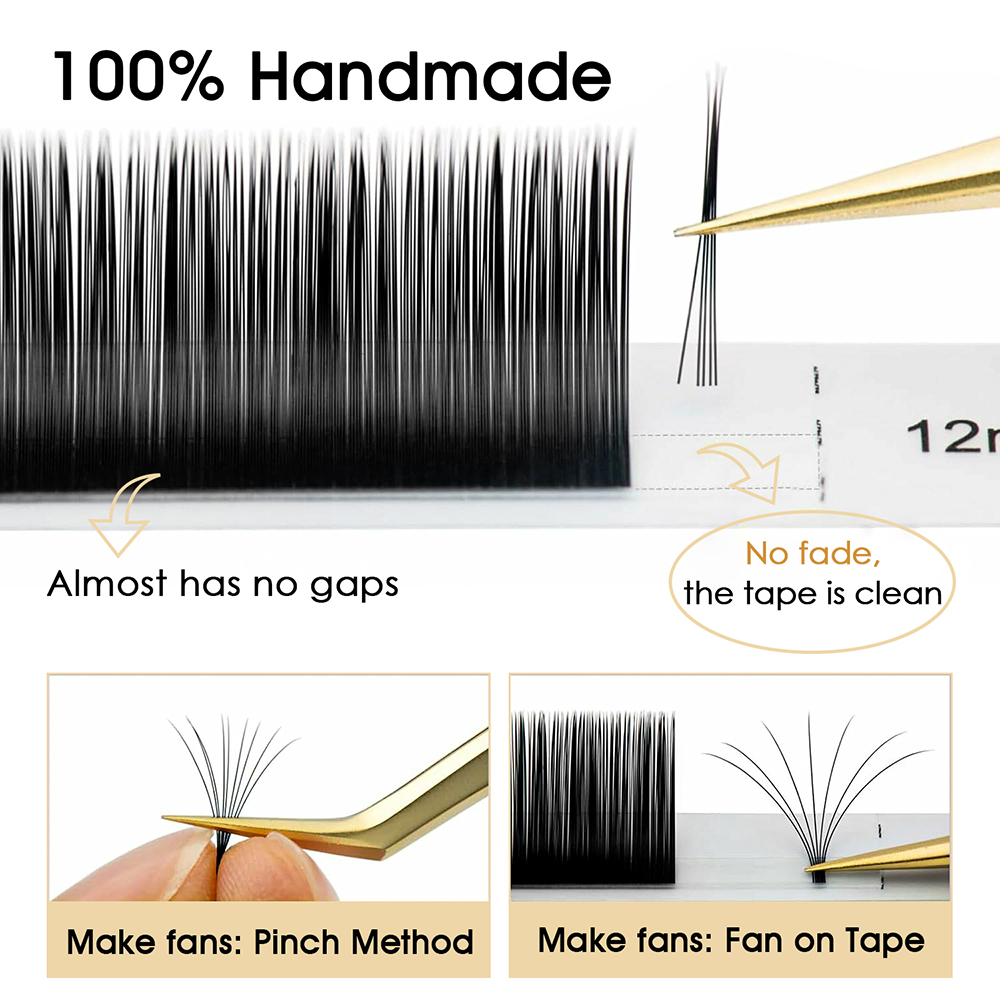 16 خطًا MASSCAKU C D Curl رموش - مراجعة Eyelash Extensions Classic وسعره