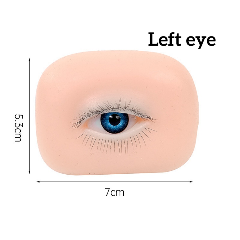 رأس مانيكان واقعي ثلاثي الطبقا - مراجعة Eyelash Extension Open Eye وسعره