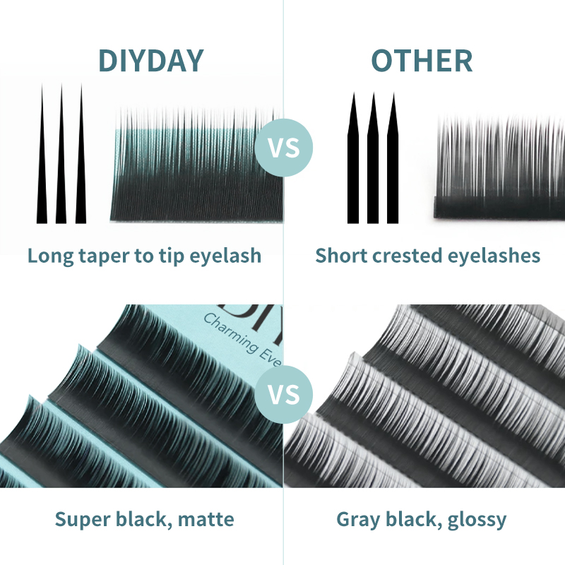 DIYDAY أسفل رمش تمديد B/C 5 مل - مراجعة Eyelash Extension Yy وسعره