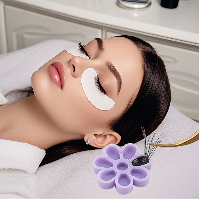100 قطعة رمش تمديد حامل الغراء - مراجعة Eyelash Extension Jakarta وسعره