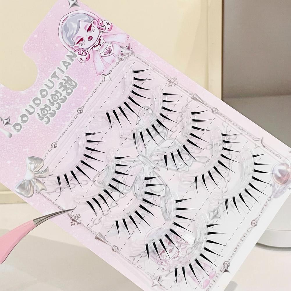 5 أزواج من الرموش الصناعية الط - مراجعة Eyelash Extension Japanese Style وسعره