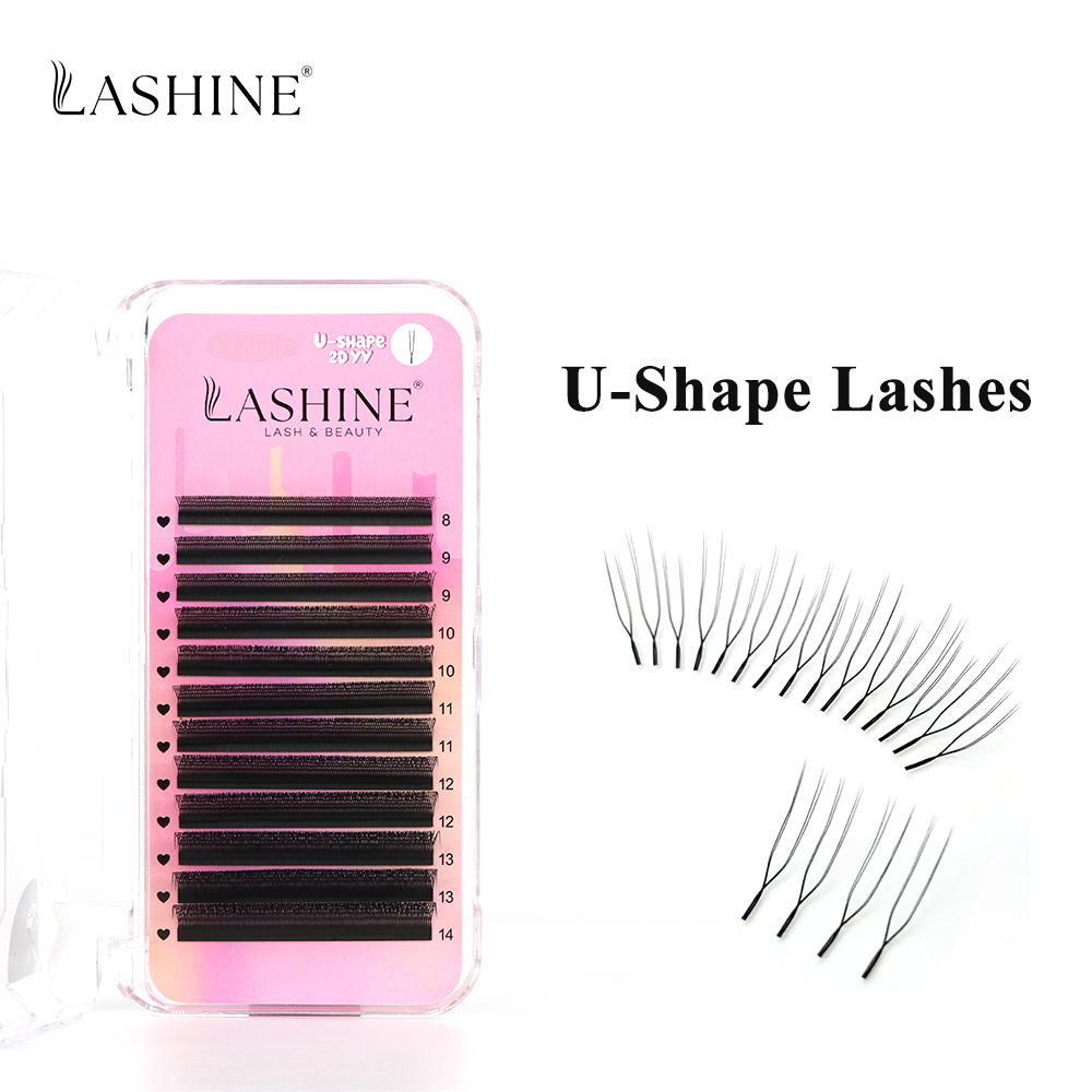 رموش لاشين على شكل U، رموش كلو - مراجعة Eyelash Extension Yy وسعره