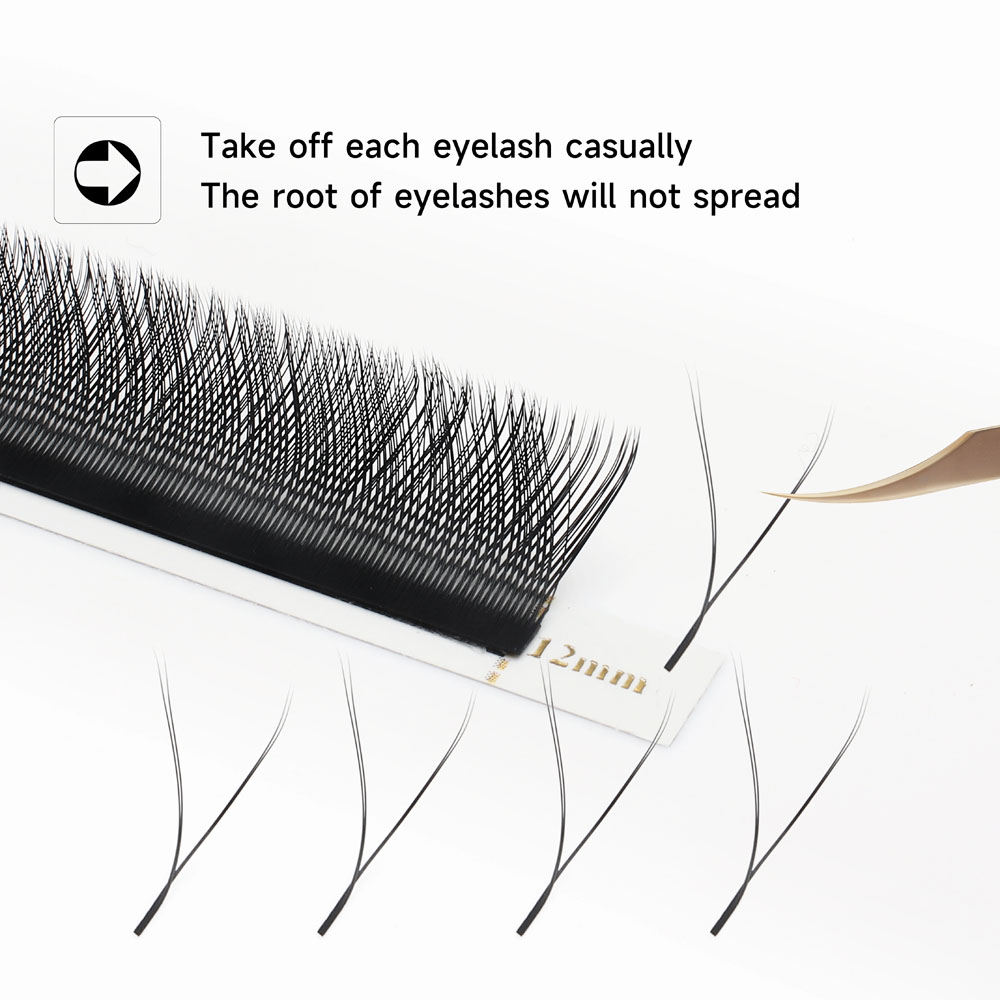 XIUSUZAKI W على شكل رموش بلوم  - مراجعة Eyelash Extension Yy وسعره