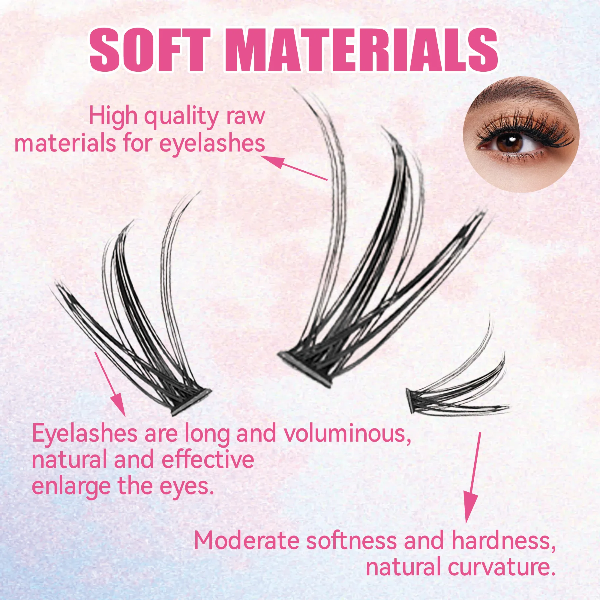 رموش 200 قطعة، مجموعات رموش، أ - مراجعة Eyelash Extension London وسعره