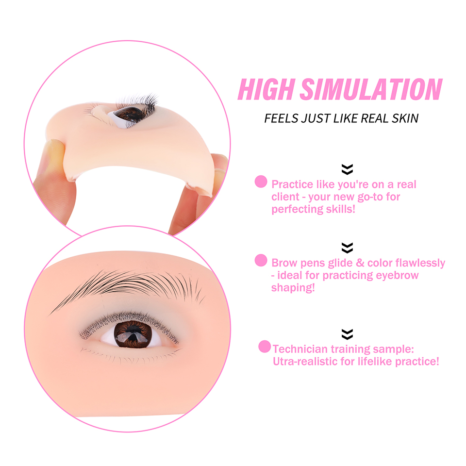 نموذج عين ثلاثي الأبعاد واقعي  - مراجعة Eyelash Extension Model وسعره
