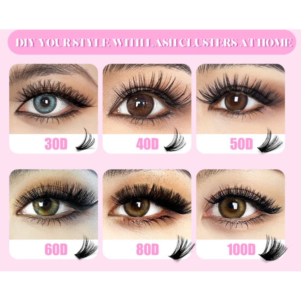 رموش صناعية بطول 9-16 مم، ثلاث - مراجعة Eyelash Extension Volume وسعره