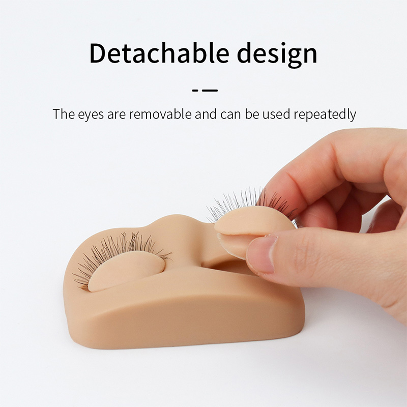 رأس ممارسة تمديد الرموش مع جفو - مراجعة Eyelash Extension Model وسعره