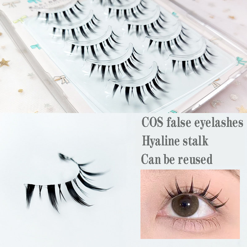 نمط جديد 5 أزواج النساء الطبيع - مراجعة Eyelash Extension Japanese Style وسعره