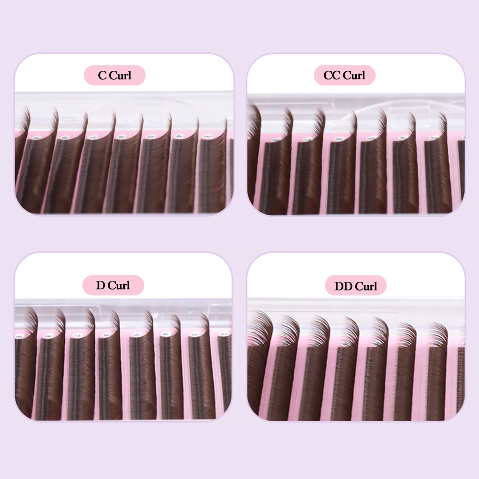 رموش بنية لشوكولاتة الكاكاو، ر - مراجعة Eyelash Extensions Classic وسعره