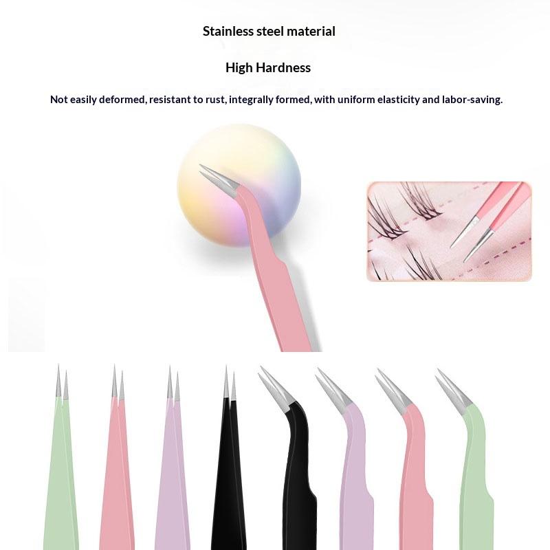 ملقط جديد من الفولاذ المقاوم ل - مراجعة Eyelash Extension Volume وسعره