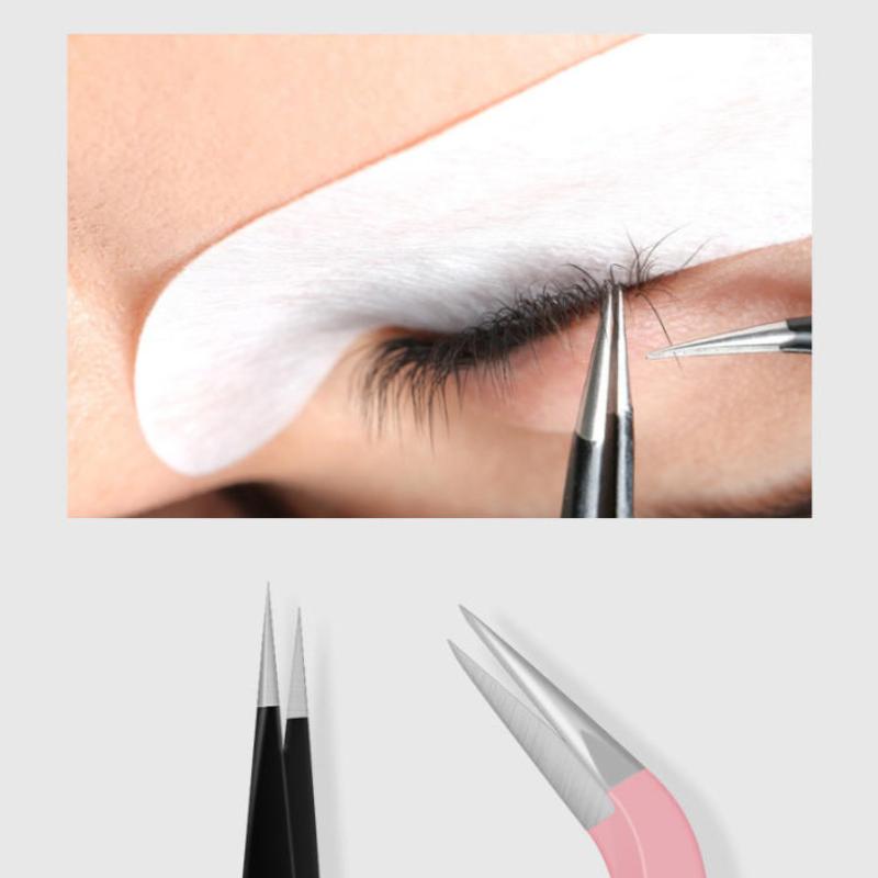 ملقط جديد من الفولاذ المقاوم ل - مراجعة Eyelash Extension Volume وسعره