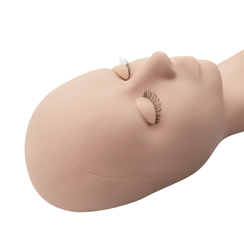 عارضة أزياء للتدريب على رأس ال - مراجعة Eyelash Extension Model وسعره