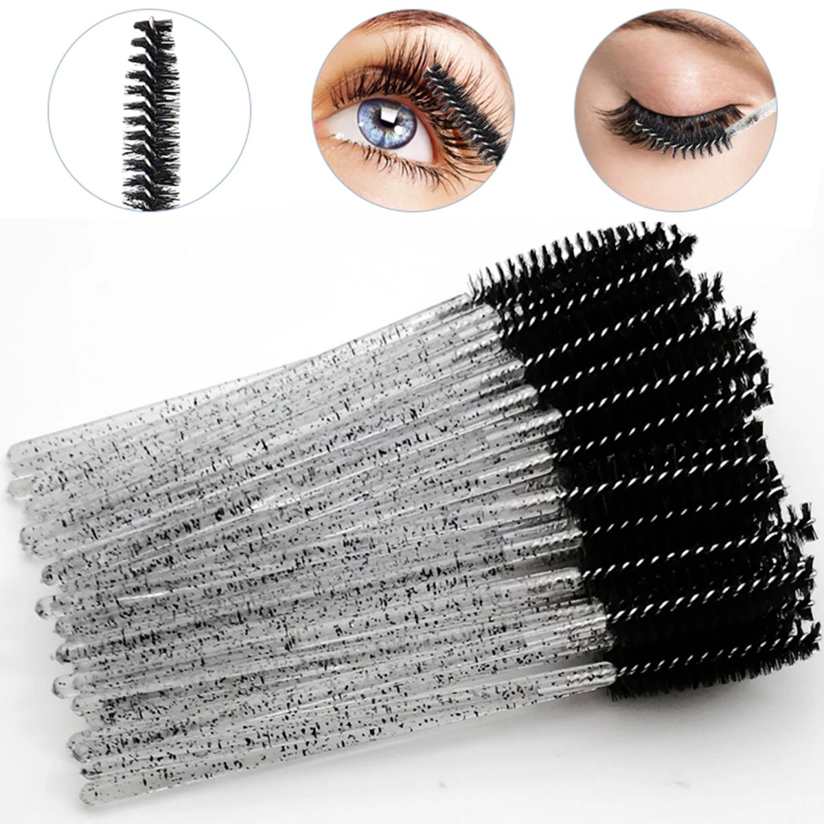 الجملة 100 قطعة من فرش الماسكا - مراجعة Eyelash Extension Class وسعره
