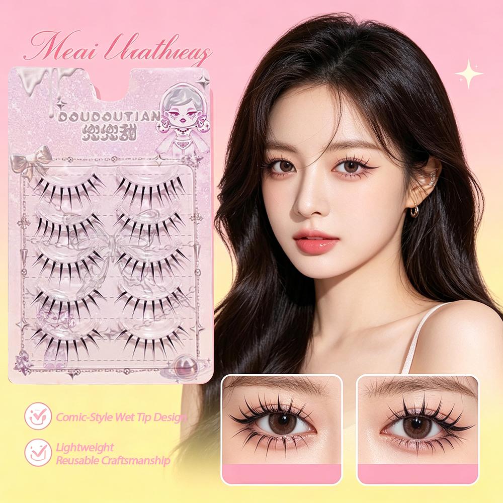 رموش صناعية كوميك آي بتصميم يا - مراجعة Eyelash Extension Japanese Style وسعره
