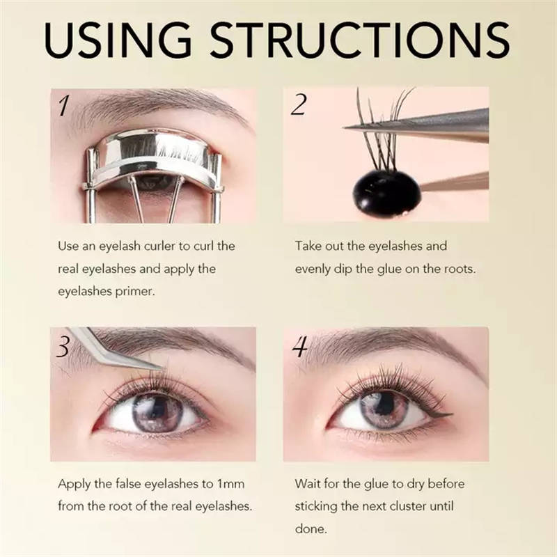 Gollee لتقوم بها بنفسك لاش تمد - مراجعة Eyelash Extension Open Eye وسعره