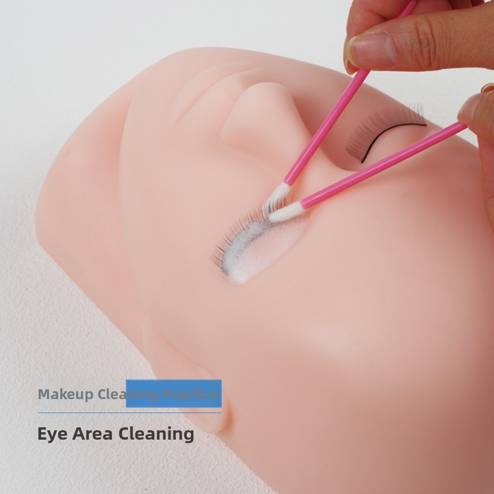 رأس تدريب محاكاة للرجال من الس - مراجعة Eyelash Extension Model وسعره