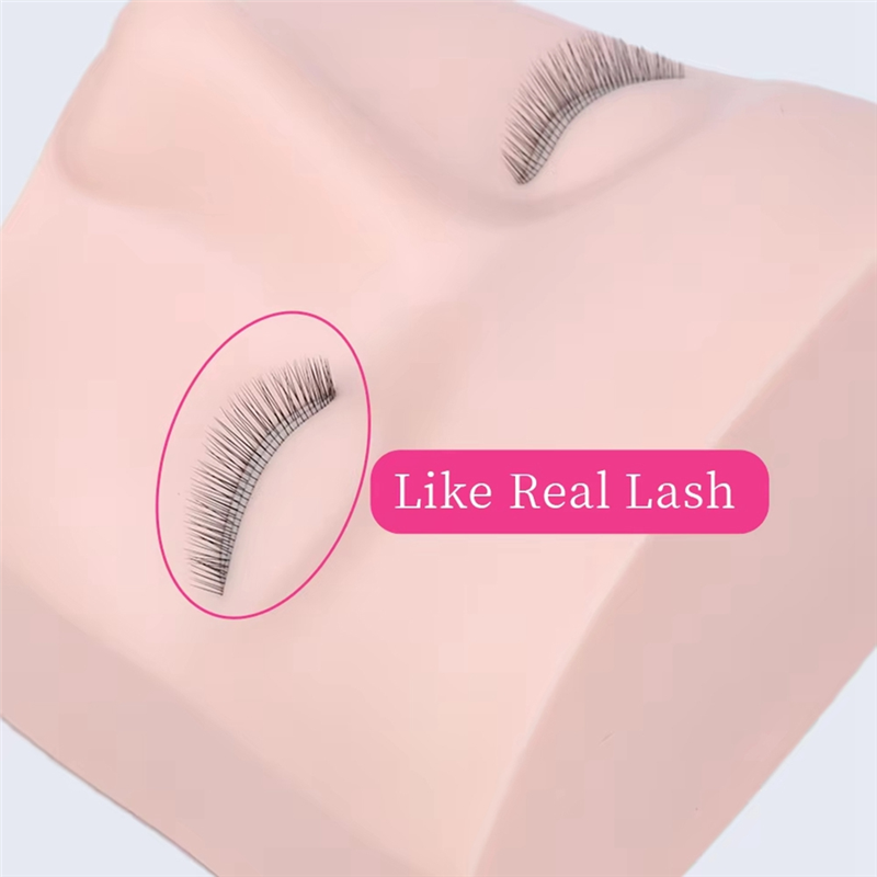 -A01R 3 طبقات جلدة عارضة أزياء - مراجعة Eyelash Extension Model وسعره