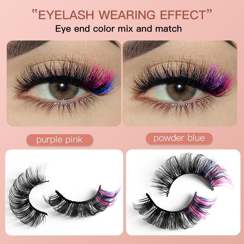 7 أزواج من الرموش الصناعية الم - مراجعة Eyelash Extension Volume وسعره